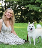 Norvegų buhundas gavo terapinio šuns pažymėjimą